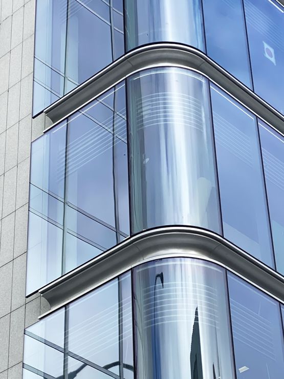 Unitized Glass Curtain Wall